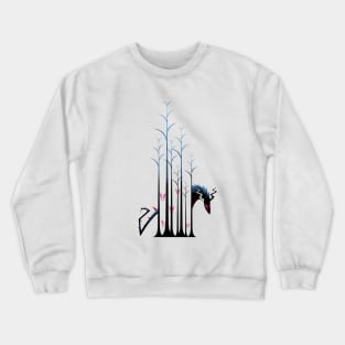 things in the woods Crewneck Sweatshirt